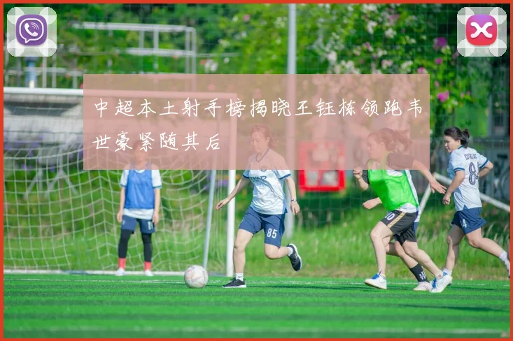 中超本土射手榜揭晓王钰栋领跑韦世豪紧随其后
