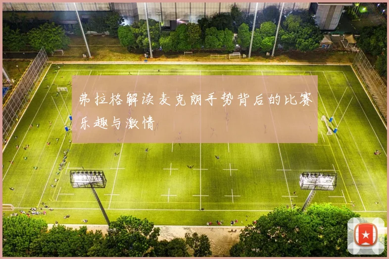 弗拉格解读麦克朗手势背后的比赛乐趣与激情